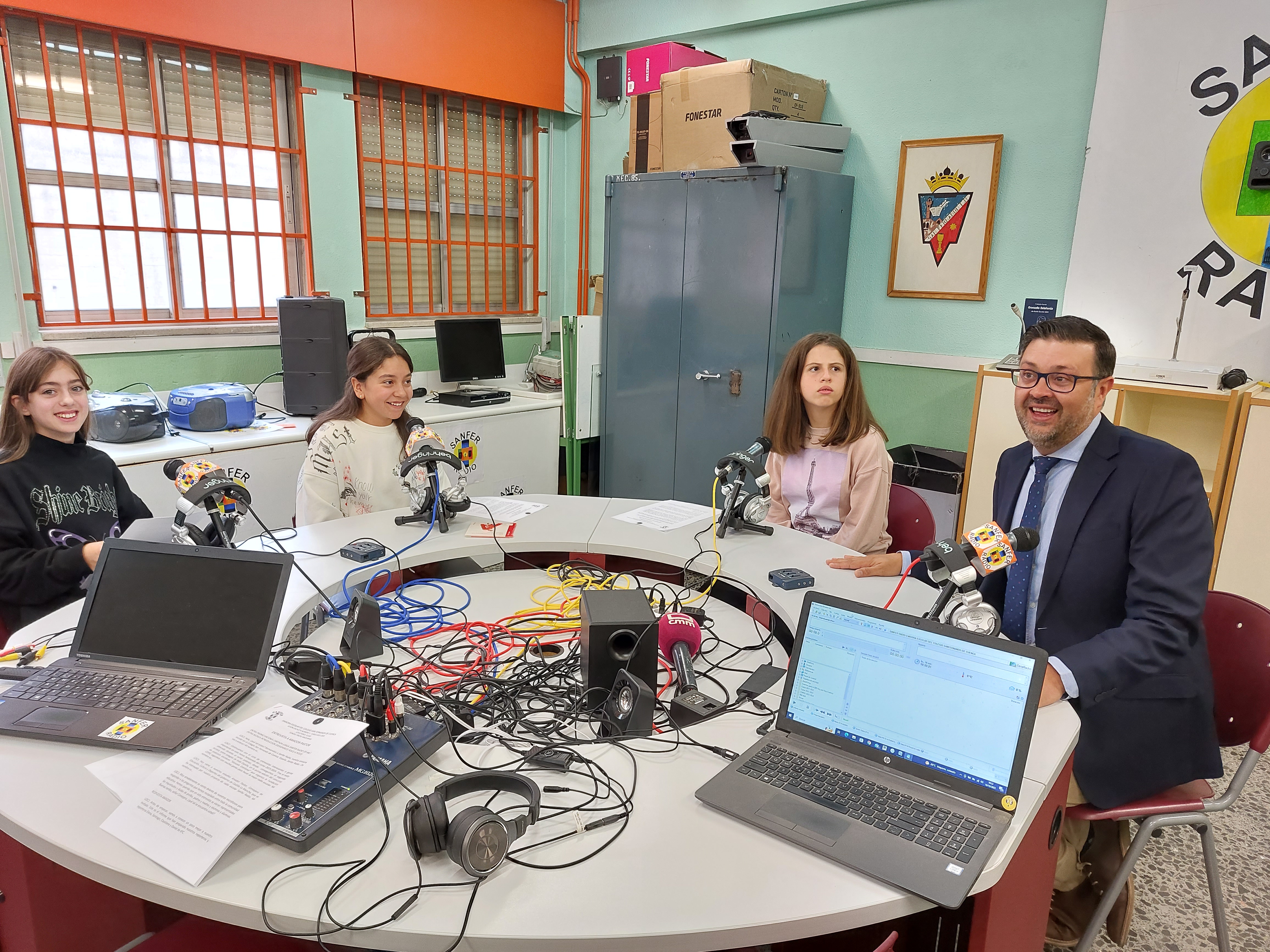La emisora escolar del Colegio San Fernando de Cuenca
