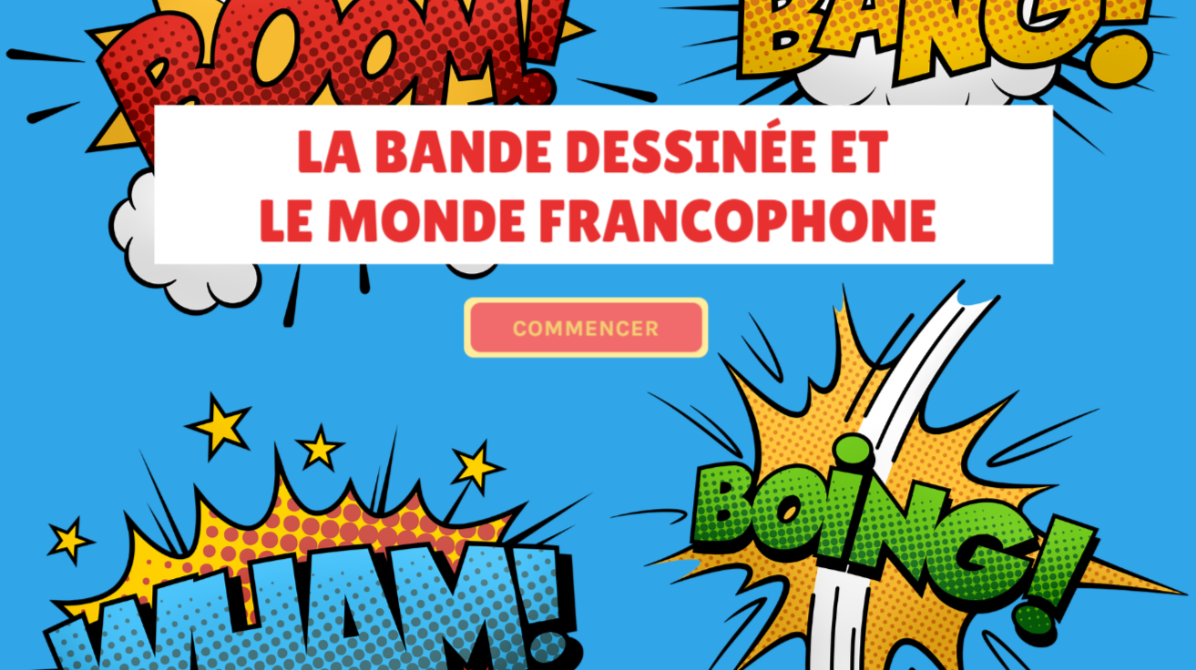 La bande dessinée et le monde francophone