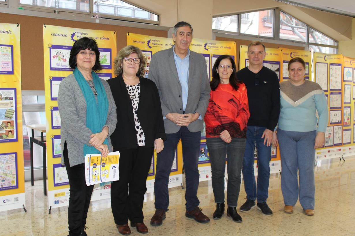 La Delegación de Educación de Ciudad Real acoge la exposición &#039;Mujeres Ingeniosas en Cómic&#039; para impulsar vocaciones científicas entre las 