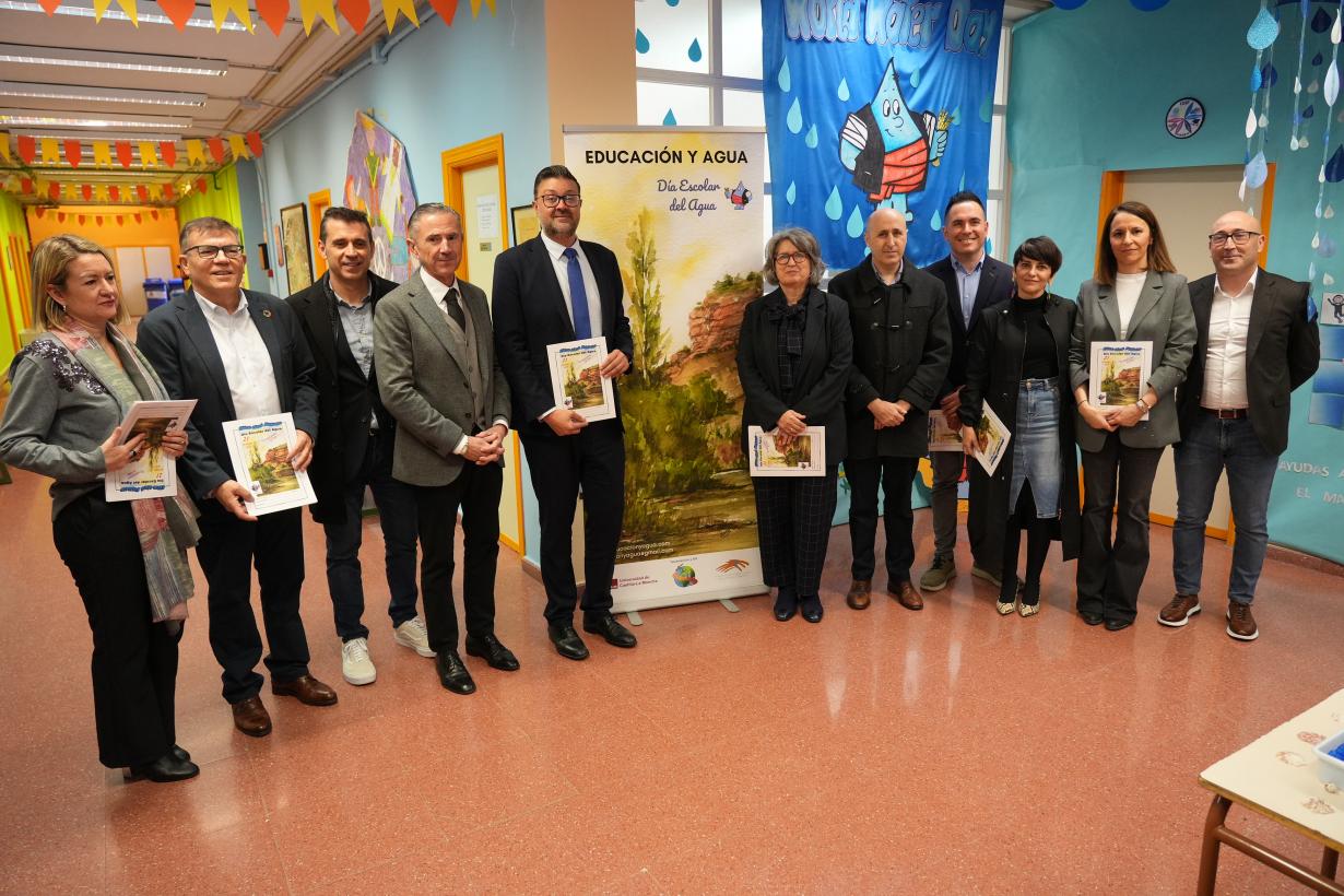 El Gobierno regional anima a los centros educativos de Castilla-La Mancha a concienciar sobre la importancia del agua y sus funciones