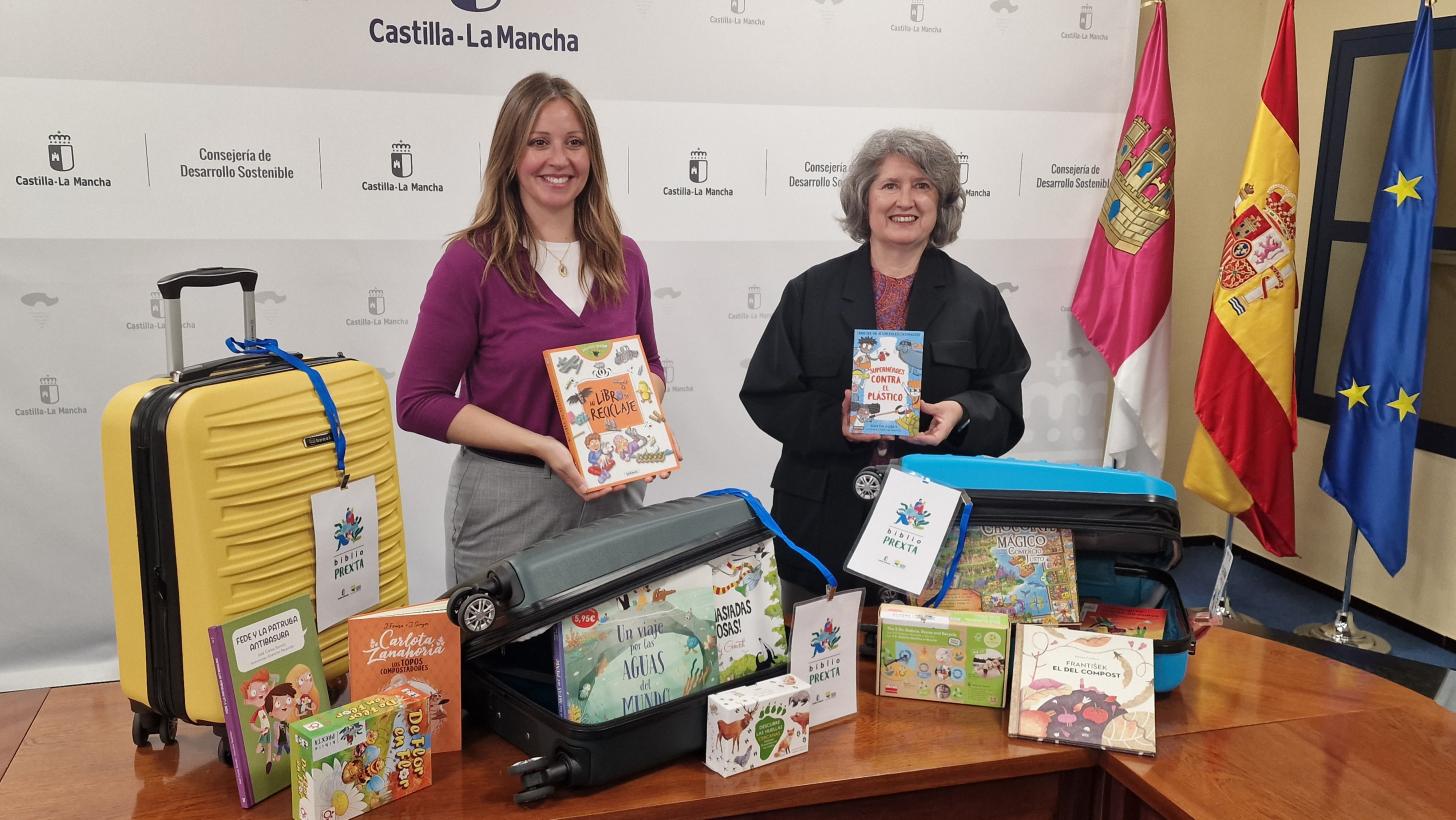 El Gobierno regional lanza el programa ‘Biblio PREXTA’, un nuevo recurso itinerante de libros y juegos con temática medio ambiental para los centros 