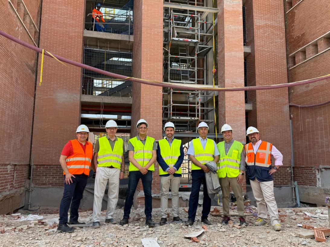 El Gobierno regional confirma que las obras del campus de la UAH en Guadalajara avanzan a buen ritmo y en los plazos previstos