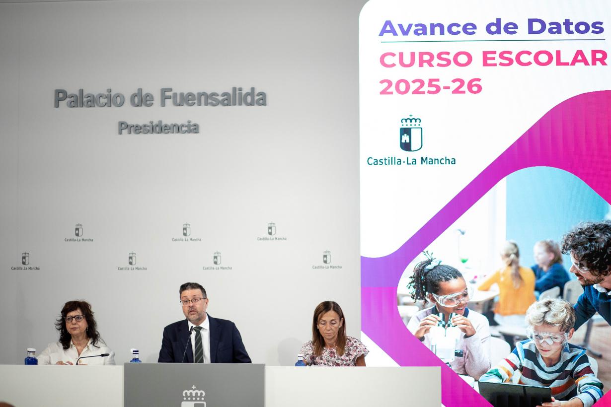 Castilla-La Mancha inicia uno de los cursos más asequibles para el bolsillo de las familias de todo el país y continúa universalizado la educación en