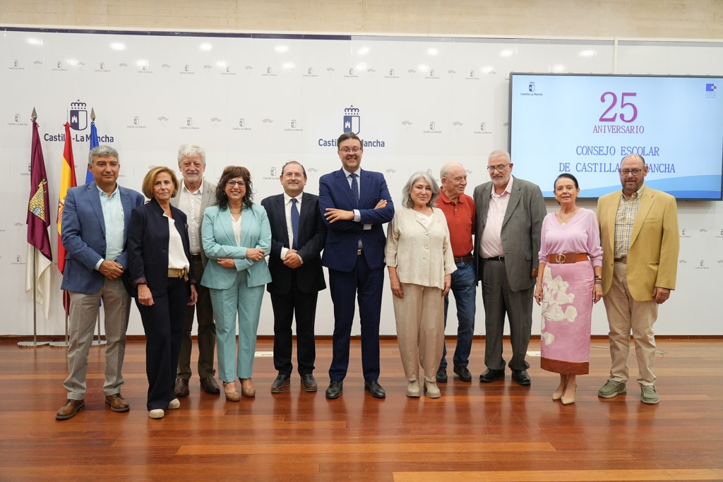 Acto conmemorativo de los 25 años del funcionamiento del Consejo Escolar de Castilla-La mancha