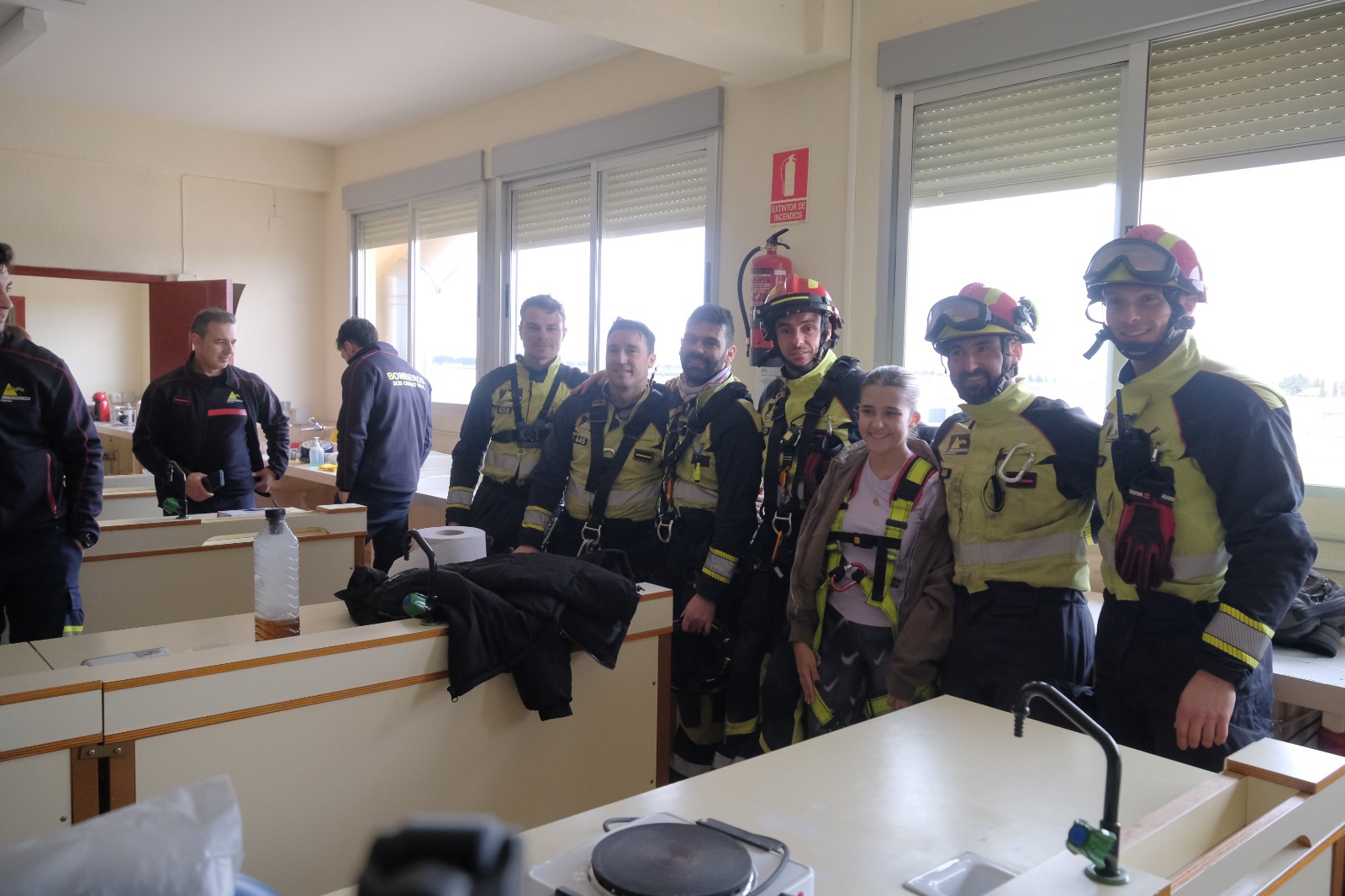 Los servicios de emergencia en el IES Eladio Cabañero