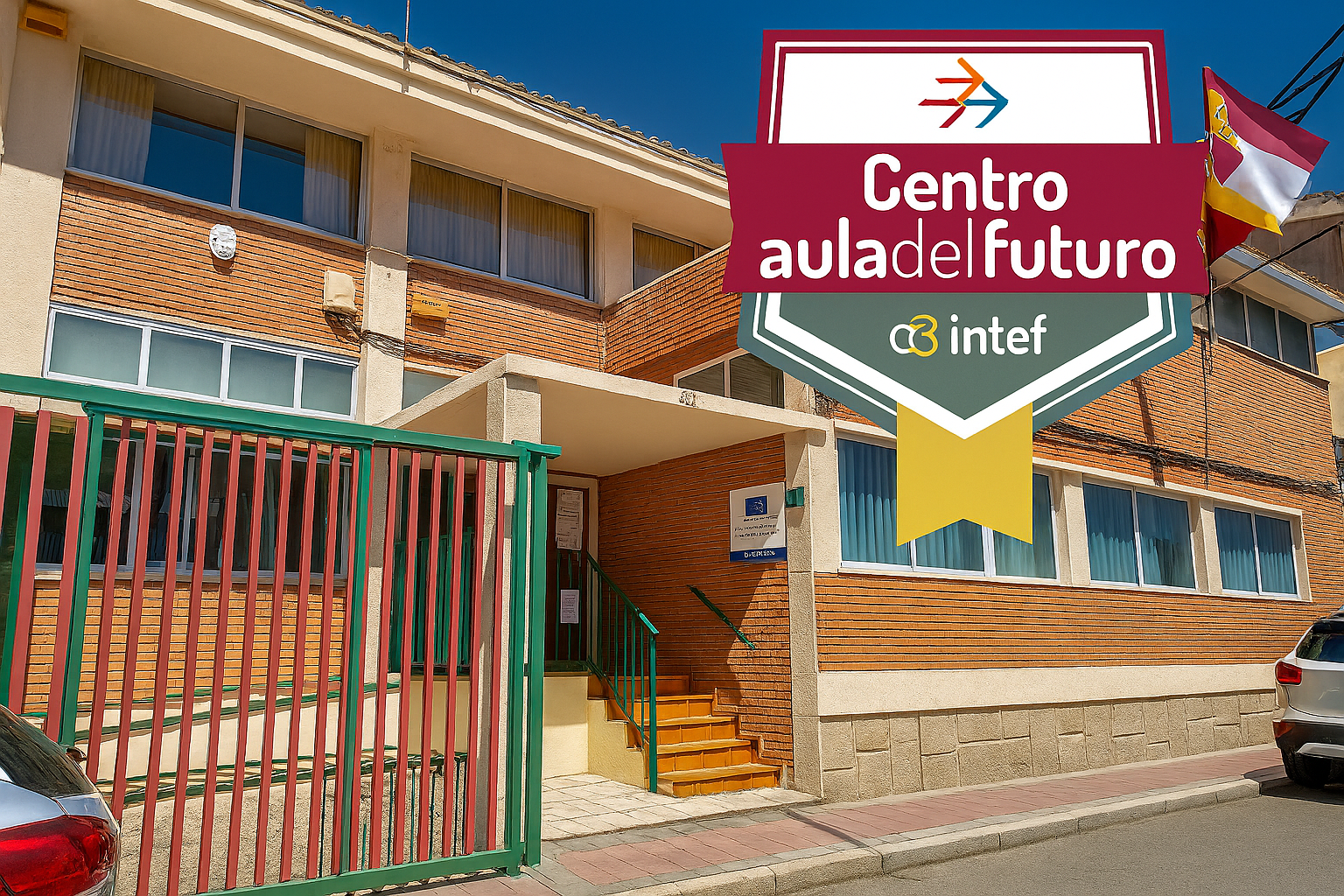 El INTEF otorga el Reconocimiento a la innovación del centro CEIP San José de Molinicos con el sello Centro Aula del Futuro
