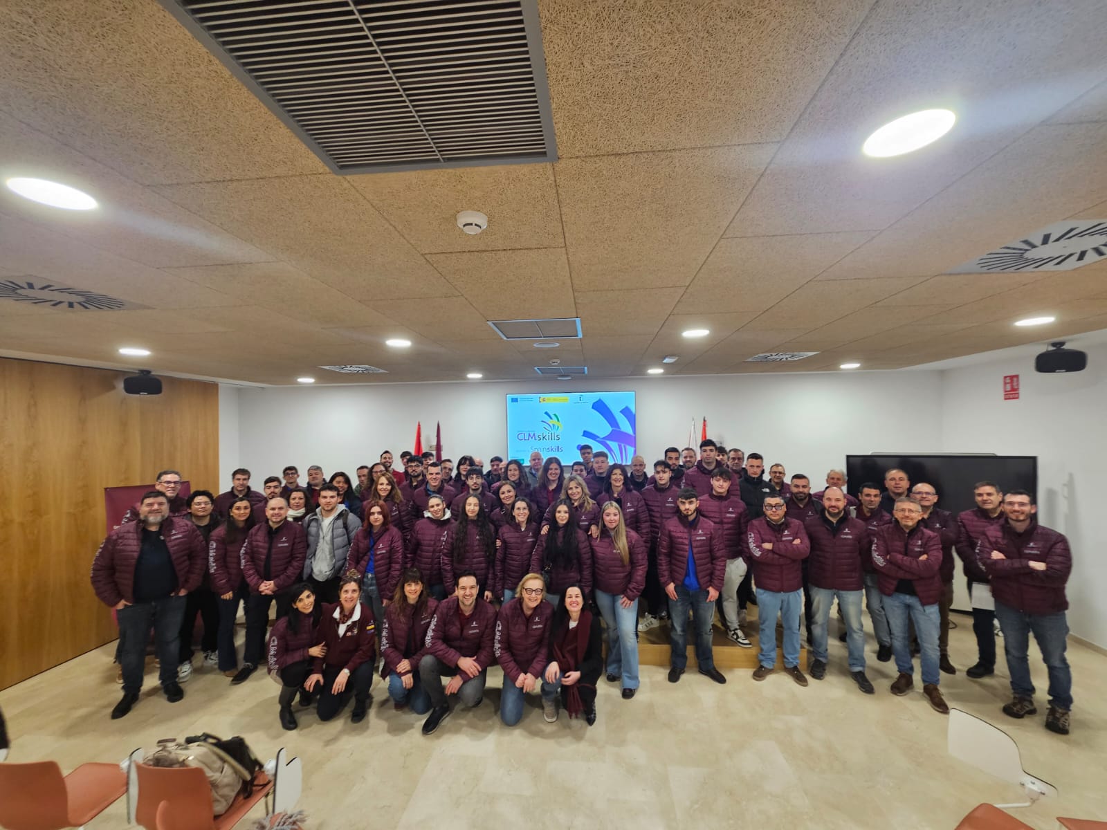 Delegación de CLM en el campeonato de FP Spain SKills