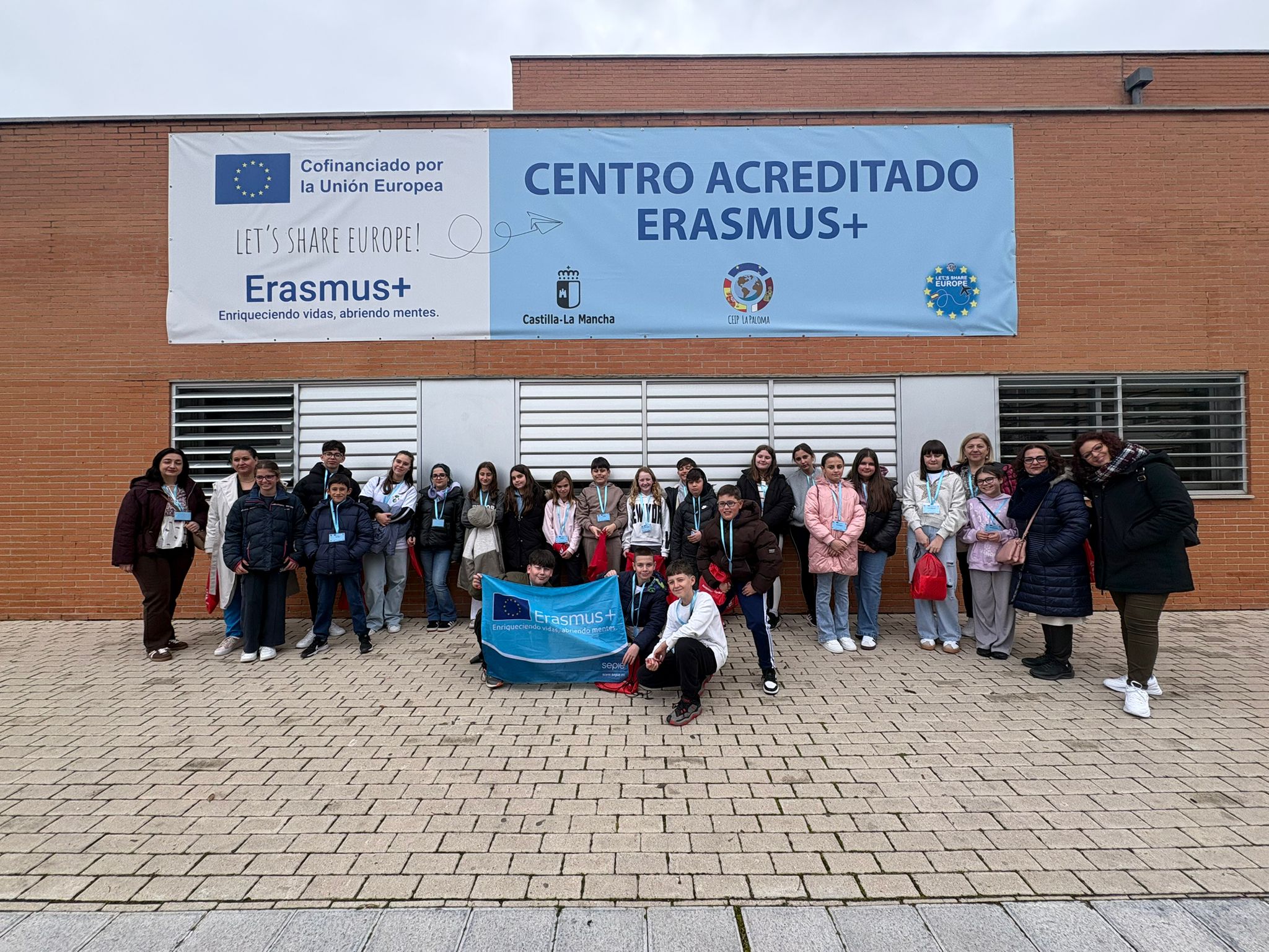 Alumnado del CEIP La Paloma  participa en un Erasmus de sostenibilidad