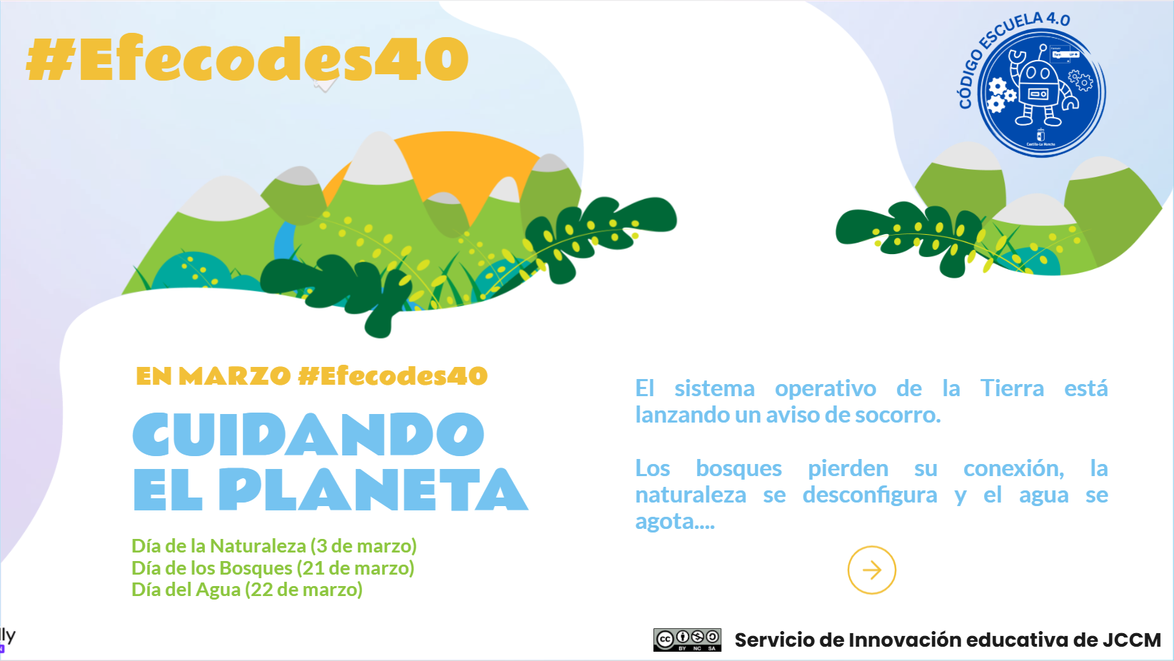 Código Escuela 4.0: Castilla-La Mancha programa un marzo sostenible