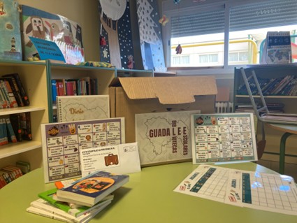 Maleta Viajera en el CEIP Gloria Fuertes ( Villanueva de la Torre)