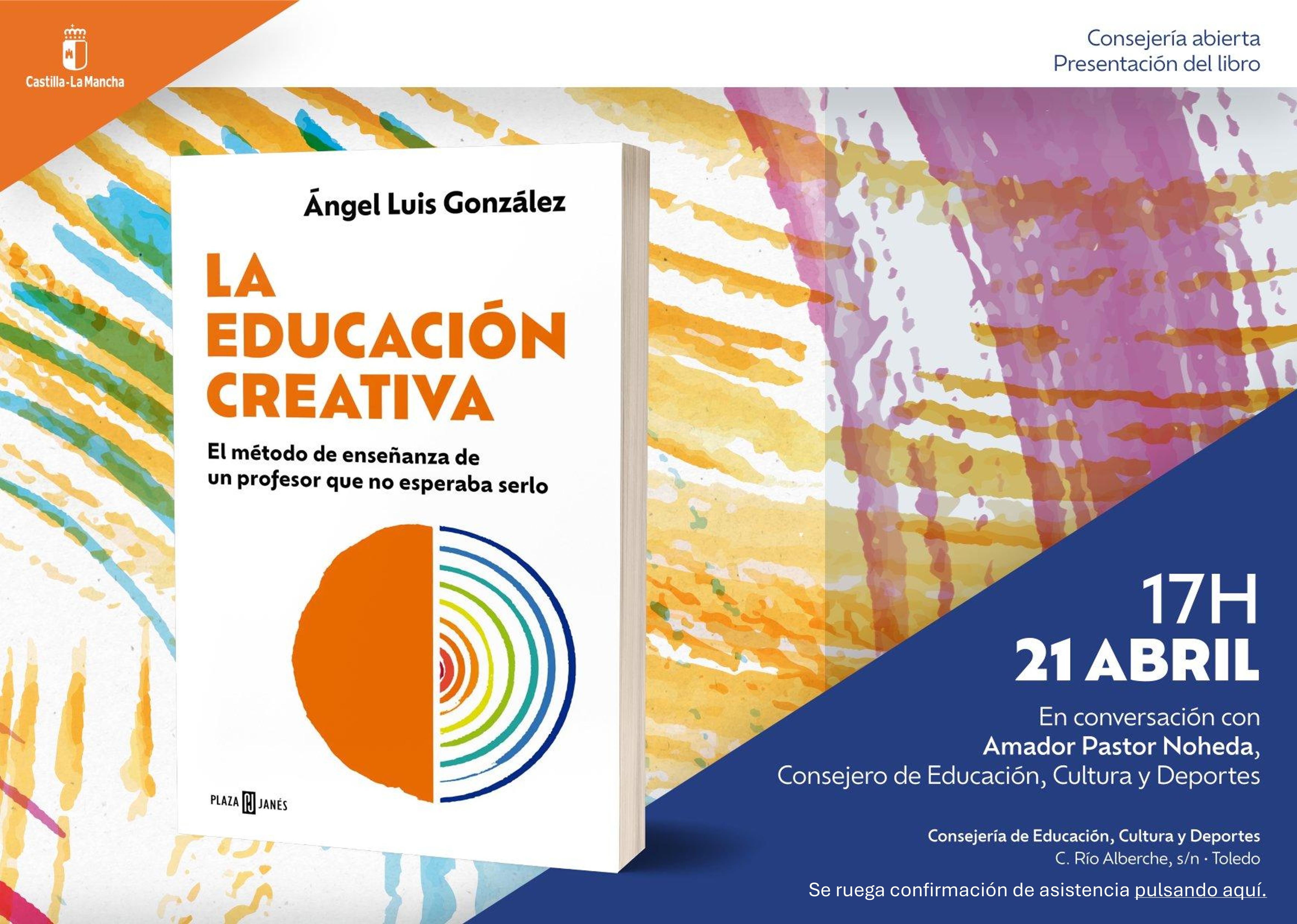 Presentación del libro “La Educación Creativa” de Ángel Luis González