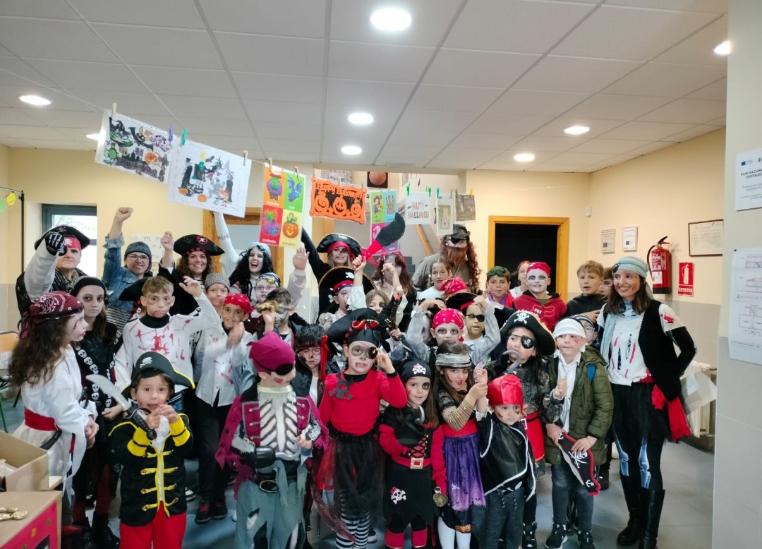 Alumnado participante y rofesorado.