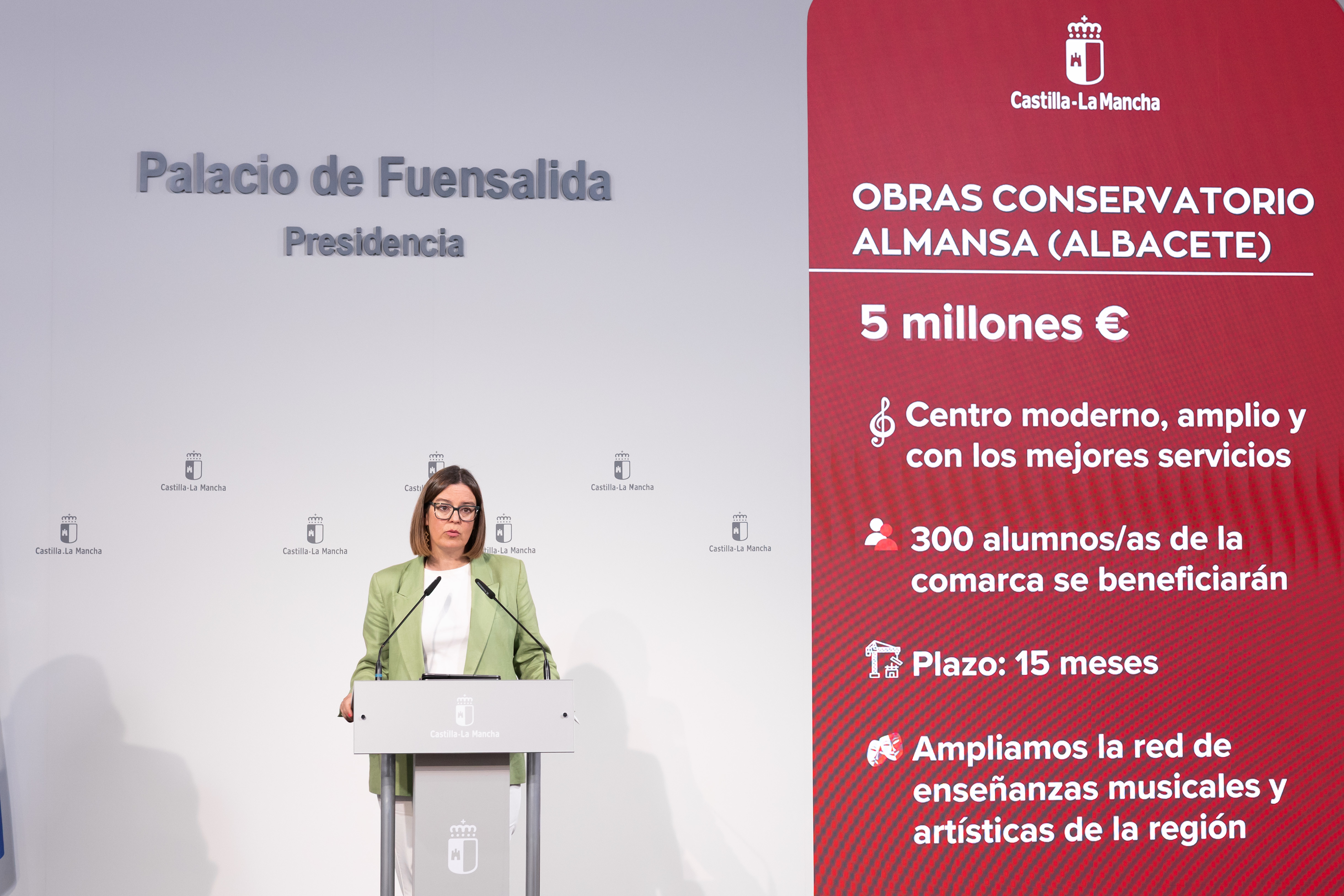 El Gobierno regional sacará a licitación las obras para concluir el conservatorio de música profesional de Almansa ‘Jerónimo Meseguer’