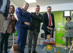 EDUCACIÓN. CULTURA Y DEPORTES-PRESIDENTE INAUGURA ESCUELA INFANTIL MOLINITOS EN CONSUEGRA