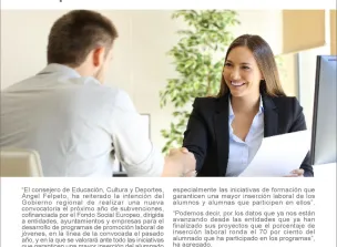 Anuncio en prensa y material audiovisual: