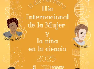 Cartel 2025 Día de la Mujer y la niña en la ciencia CLM