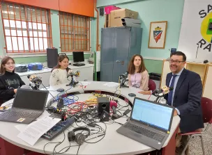 La emisora escolar del Colegio San Fernando de Cuenca