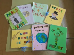 Biblioteca musical, del CEIP Maldonado y Ayuso (Mondéjar)