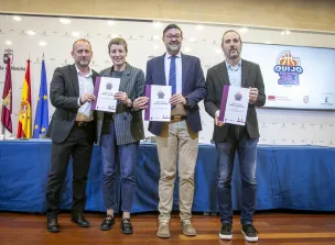 El Gobierno regional renueva el convenio con la Federación de Baloncesto para llevar el ‘Quijo 3x3’ a 80 centros escolares 2