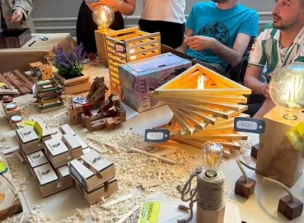 El IES Pedro Mercedes celebra el II Mercadillo Solidario del Aula de Emprendimiento Profesional (APE)