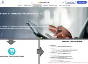 Recuperación de las aulas virtuales del curso anterior en EducamosCLM
