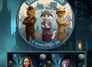 Innova retos- Portada con ilustraciones y dos fotografías