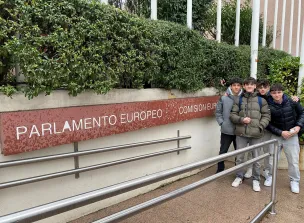 Visita a la Oficina del Parlamento Europeo en Madrid- IES Liceo Caracense