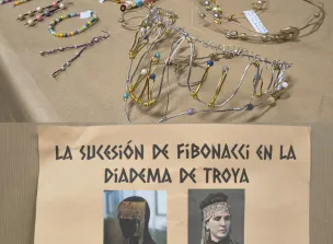 La sucesión de Fibonacci en la Diadema de Troya