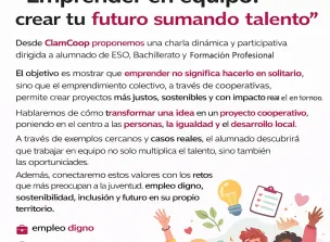 3-"Emprender en equipo: crear tu futuro sumando talento".