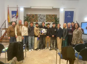 Representantes Instituciones, Jurado y alumnado participante.
