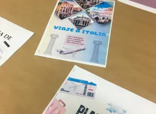 Material elaborado por el alumnado consistente en una guía de viajes