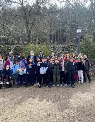 Los alumnos y alumnas de 5º de Primaria del CEIP Alcarria han participado en una actividad de inmersión lingüística en Umbralejo