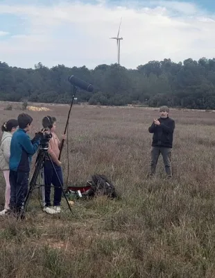 Proyecto “Cine en curso” en el CEIP Don Quijote y Sancho (Fuente-Álamo). Albacete