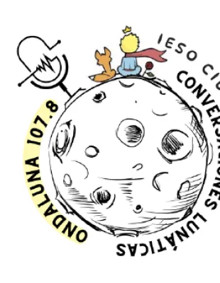Logo radio OndaLuna IES Ciudad de Luna