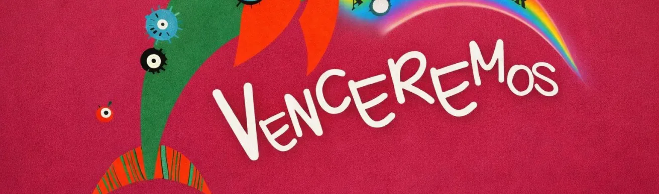 Logo &amp;quot;Venceremos&amp;quot;. Acuérdate de vivir.