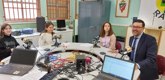 La emisora escolar del Colegio San Fernando de Cuenca