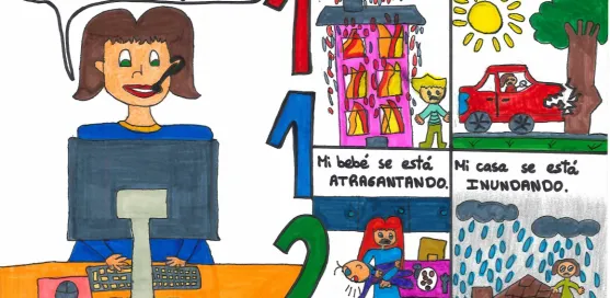 El Gobierno de Castilla-La Mancha convoca la XIV edición del concurso de dibujo escolar del 1-1-2 para los colegios de Educación Primaria