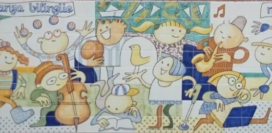 Mural CEIP San Ildefonso