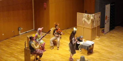 Los alumnos y alumnas de Cuenca participan en un concierto pedagógico en la Semana de Música Religiosa