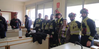 Los servicios de emergencia en el IES Eladio Cabañero