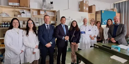 El Gobierno regional pone como ejemplo al IES ´Lorenzo Hervás y Panduro´ como referente en el trabajo con cultivos celulares y nanomedicina