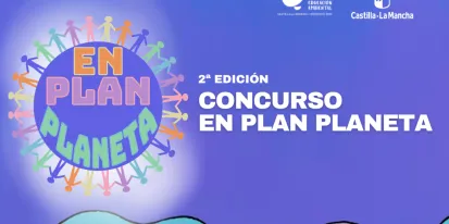 Planeta rodeado de personas