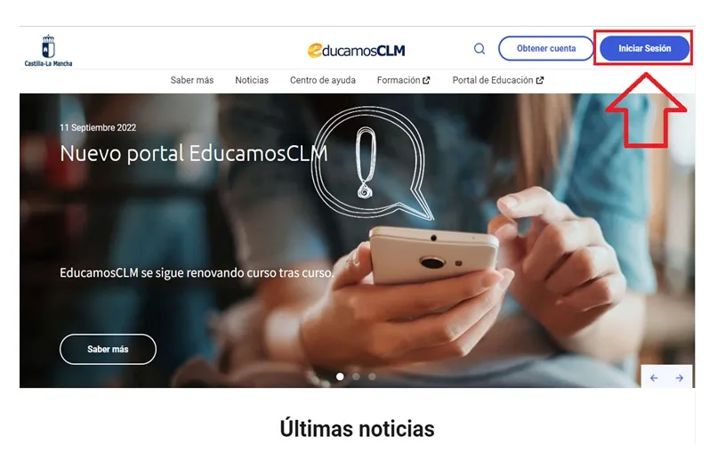 1. ¿Cómo accedo al Entorno de Aprendizaje? Imagen 1