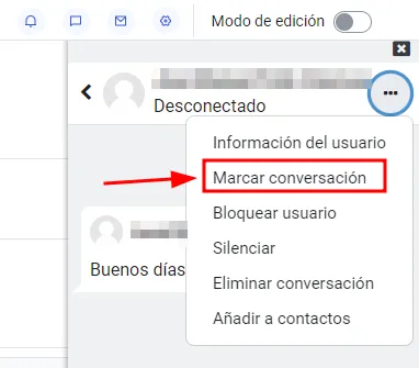 46. Cajón de mensajería: apartado “Destacados” Imagen 1