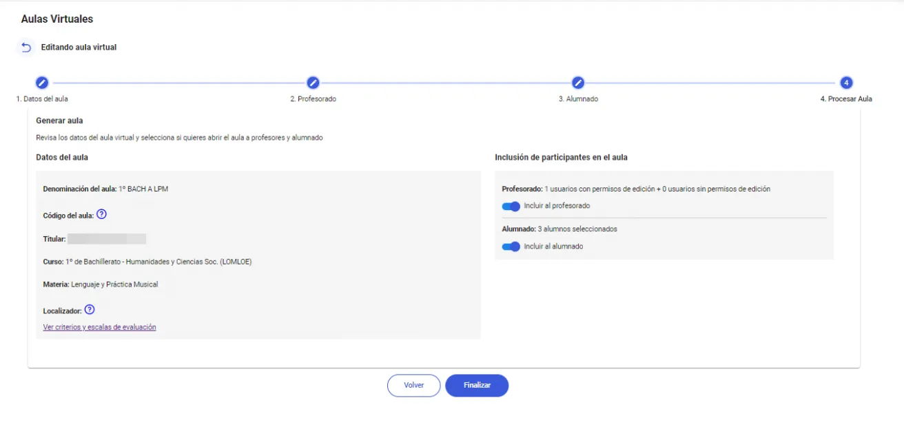 21. ¿Cómo preparo las aulas virtuales? Imagen 8