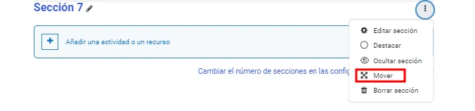 53. ¿Se pueden mover las secciones? Imagen 2
