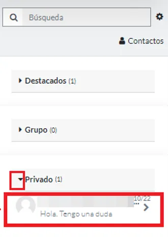 8. Cajón de mensajería: ¿Qué puedo hacer con los mensajes recibidos? Imagen 2