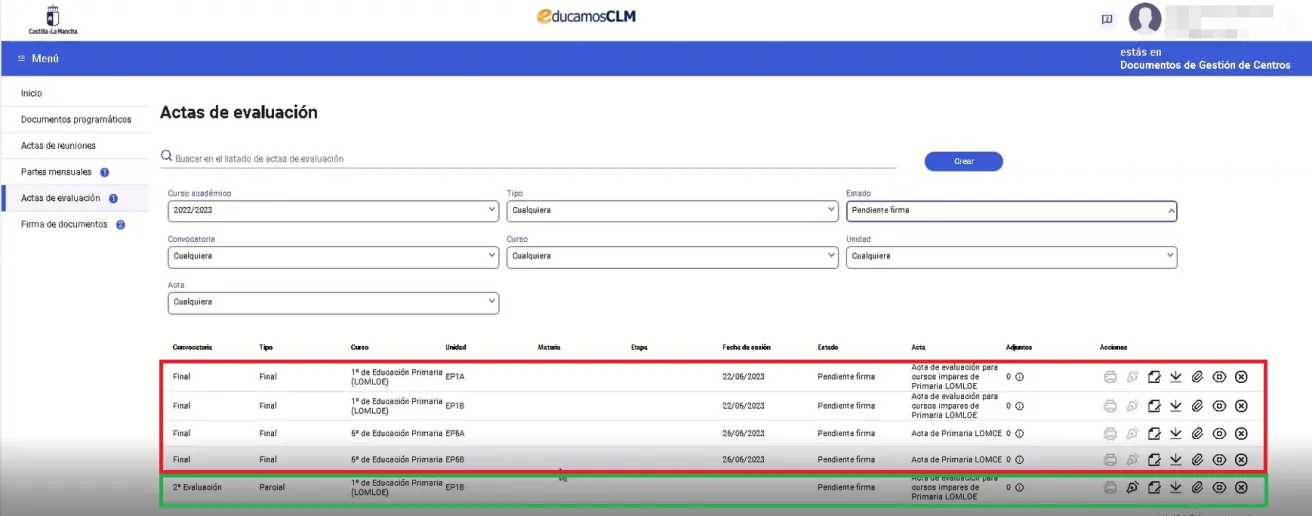 108. ¿Por qué aparecen documentos en estado “Pendiente de firma” que no puedo firmar? Imagen 2