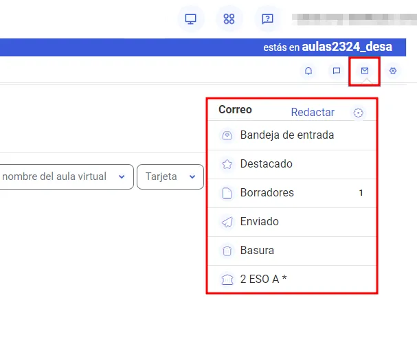 11. ¿Para qué se utiliza el “Menú de correo”? Imagen 1