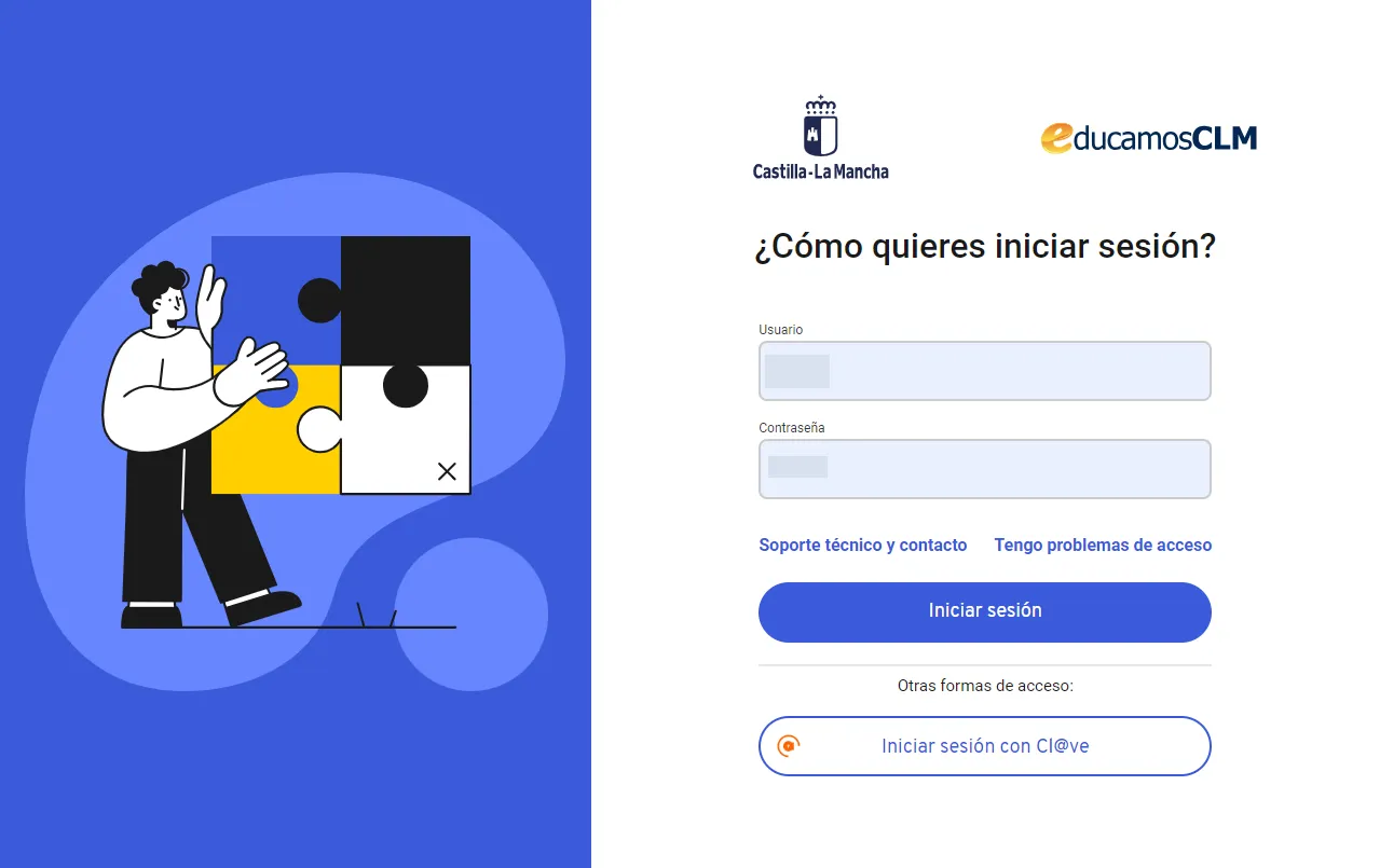 1. ¿Cómo accedo al Entorno de Aprendizaje? Imagen 2